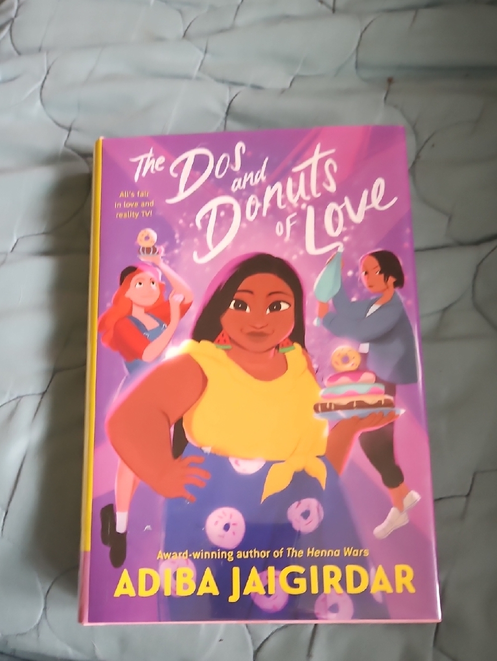 The Dos and Donuts of Love by - Purple & Yellow Cover
